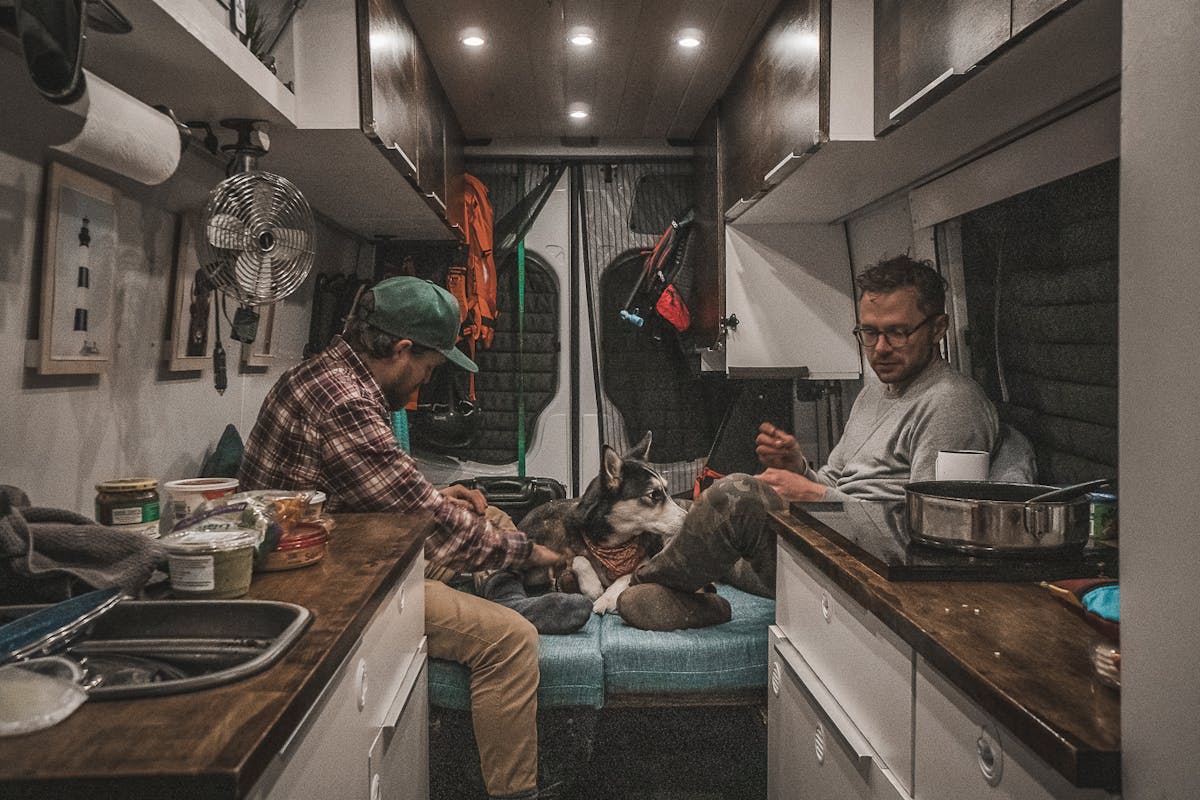 Vanlife Kitchen