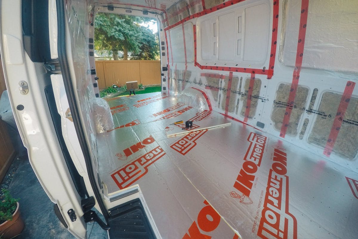 Sprinter Van insulation