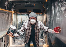 How To Apply Lizard Skin In A Sprinter Van For Sound