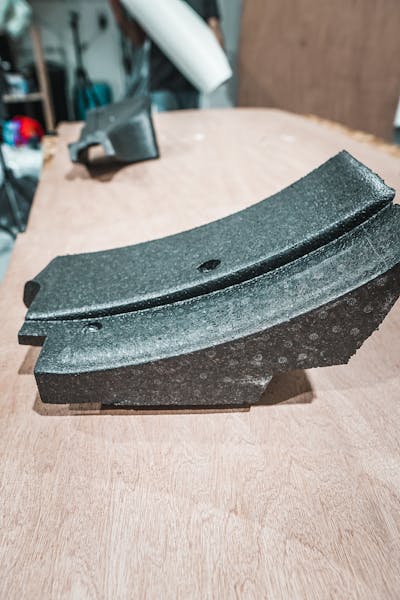 Foam block from Mercedes