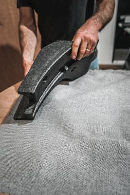 Foam block from Mercedes