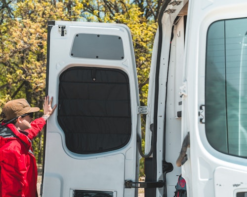 Sprinter Van Rear Set Window Covers