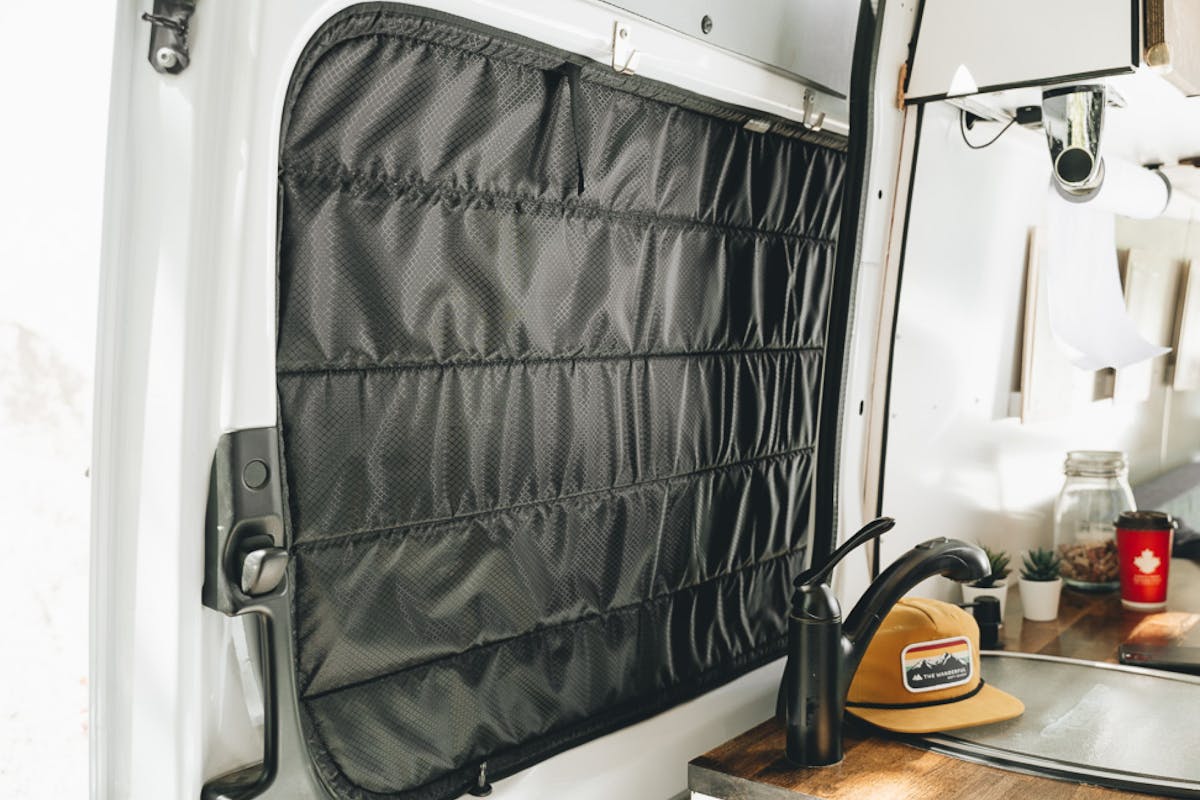 Sprinter Van Sliding Door Window Cover